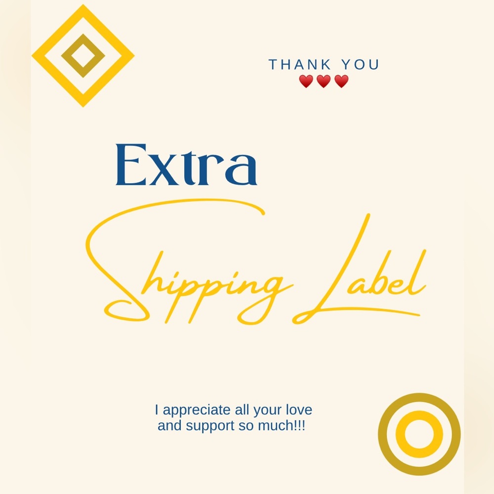 Extra Shipping Label